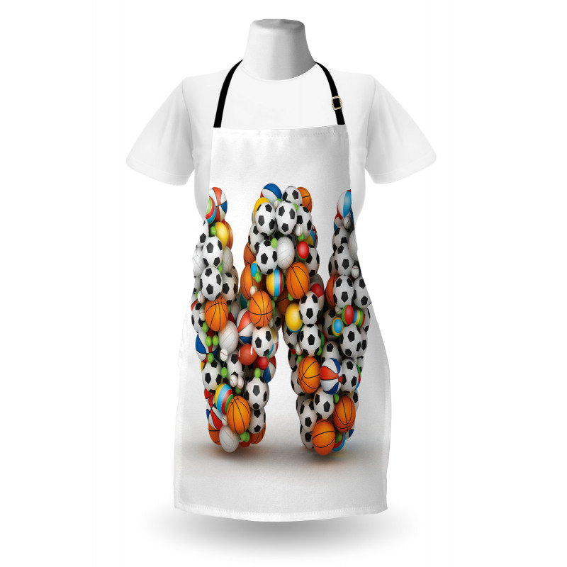 Sports Theme Balls Apron