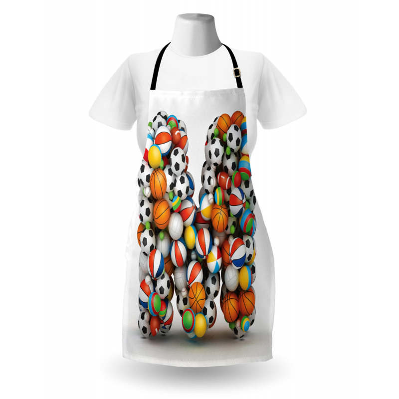 Alphabet Sports Balls Apron