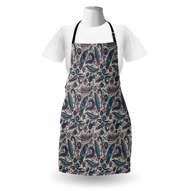 Exotic Waters Fun Apron