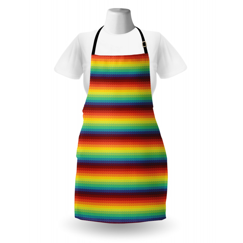 Tribal Culture Zigzags Apron