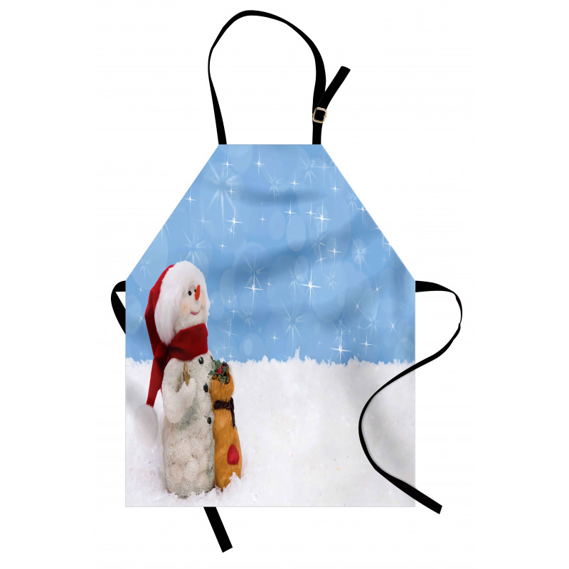 Winter Christmas Time Apron