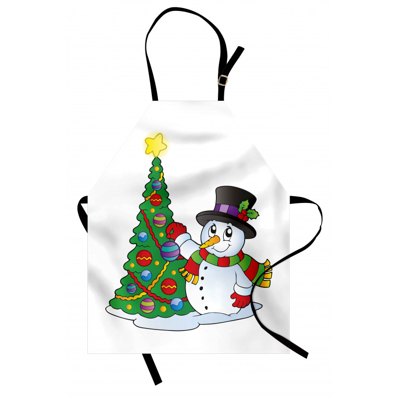 Xmas Tree Winter Apron