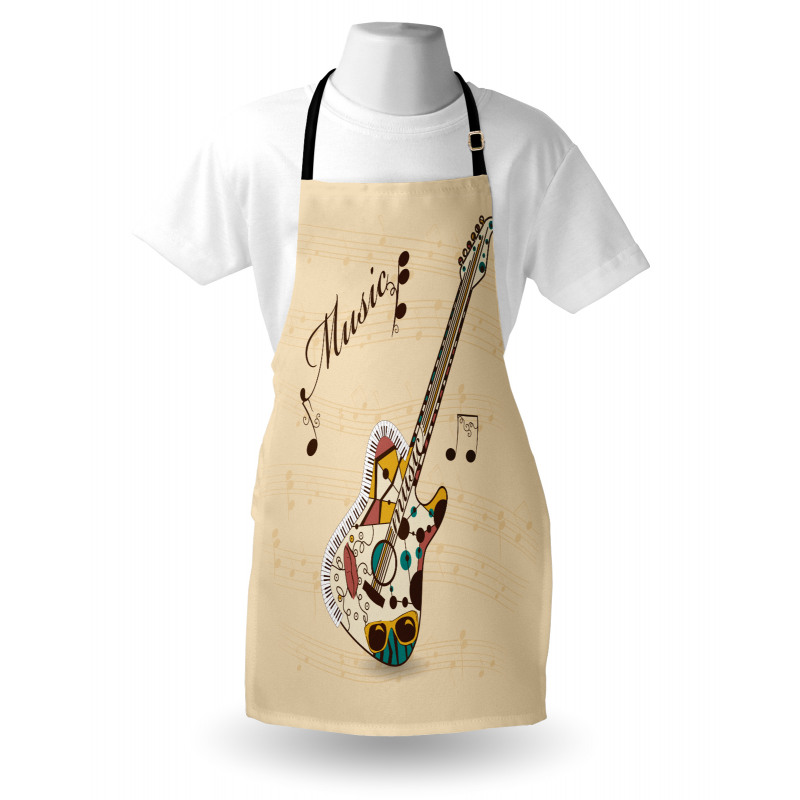 Abstract Funk Instrument Apron