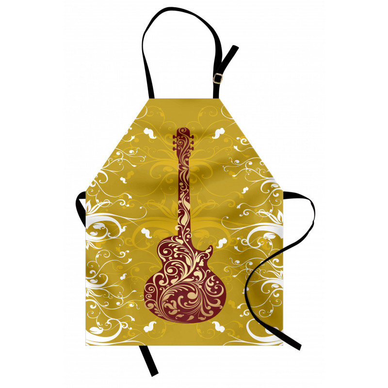 Floral Ornate Flourish Apron