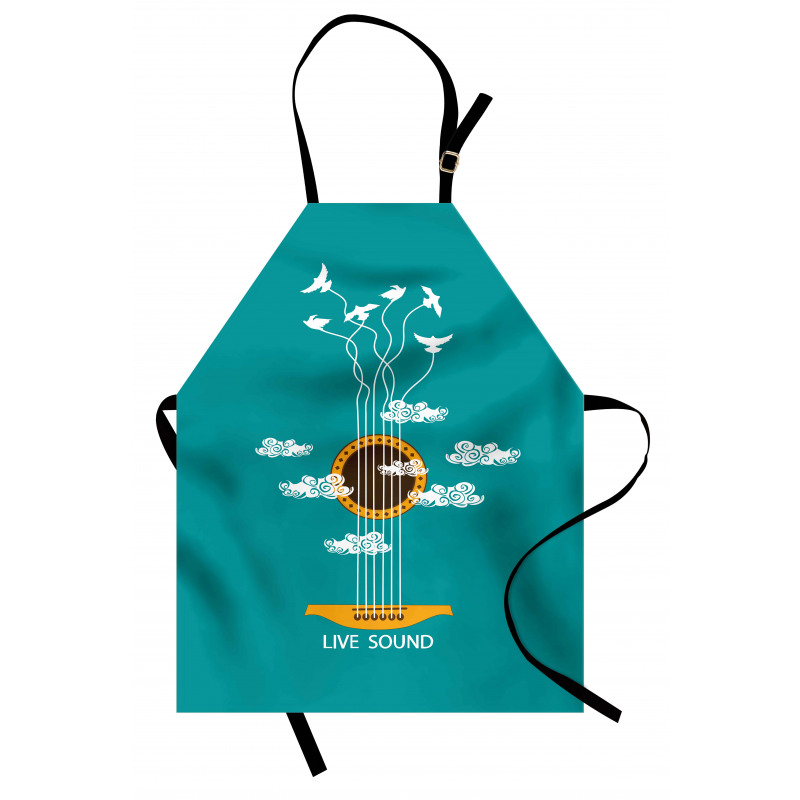 Musical Freedom Bird Apron