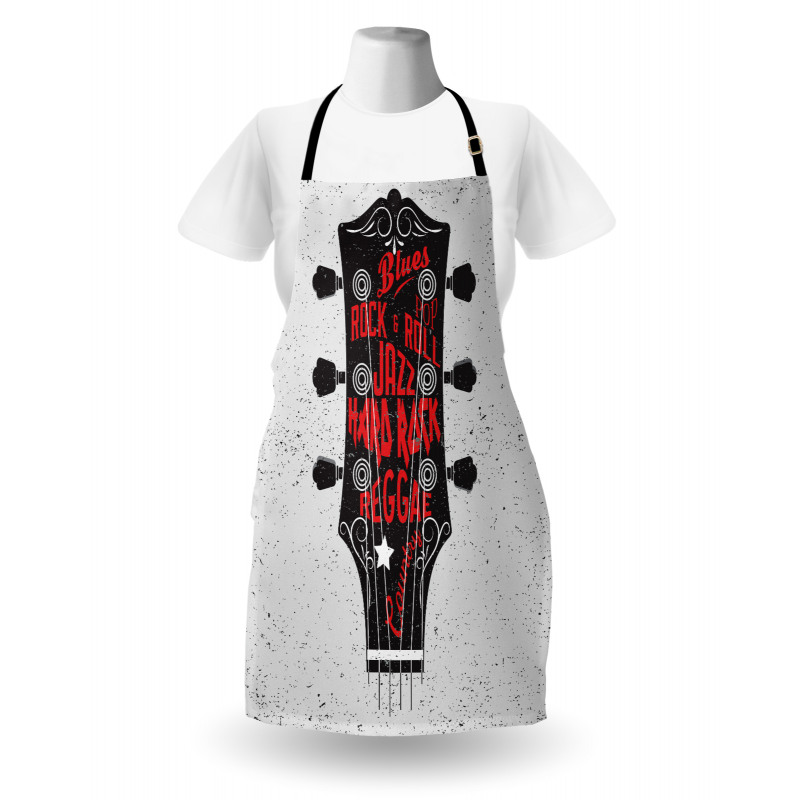 Blues Pop Hard Rock Apron