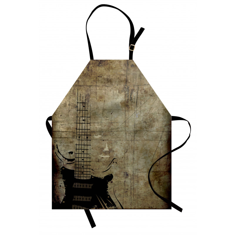 Faded Instrument Design Apron