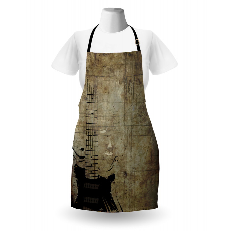 Faded Instrument Design Apron