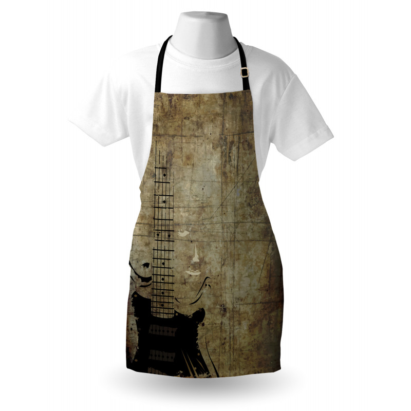 Faded Instrument Design Apron