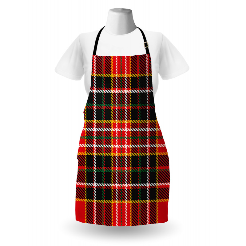 Scottish Tartan Style Apron
