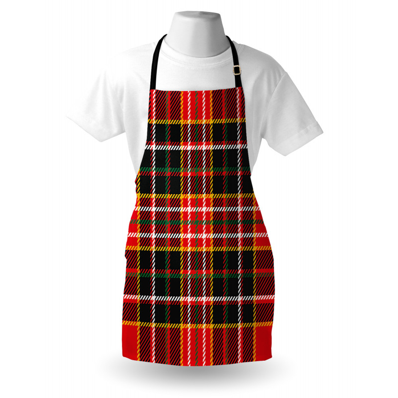 Scottish Tartan Style Apron