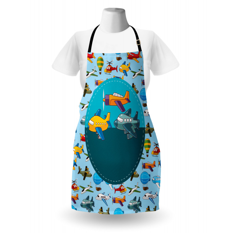 Cartoon Airplanes Apron