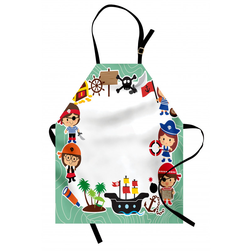 Pirate Children Ship Apron