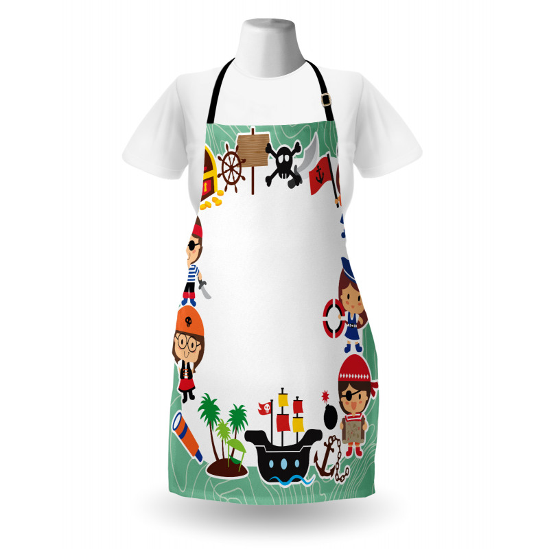 Pirate Children Ship Apron