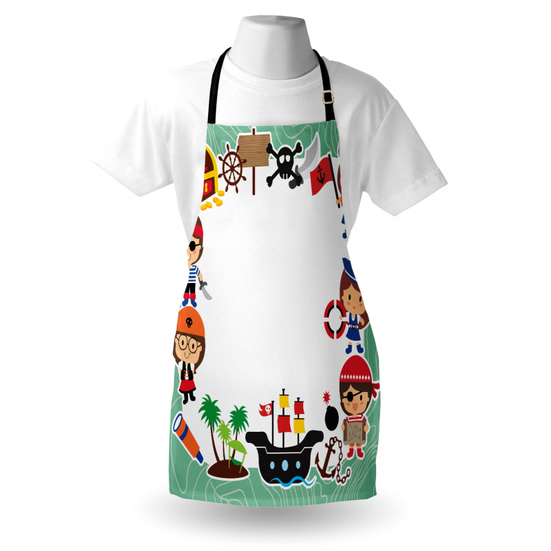 Pirate Children Ship Apron