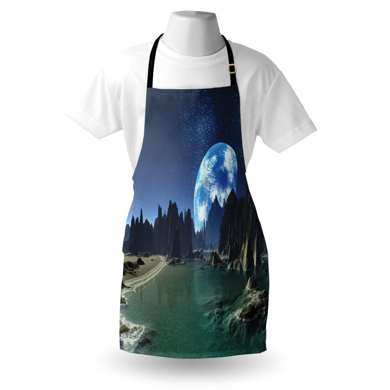 Earth from Alien Shores Apron