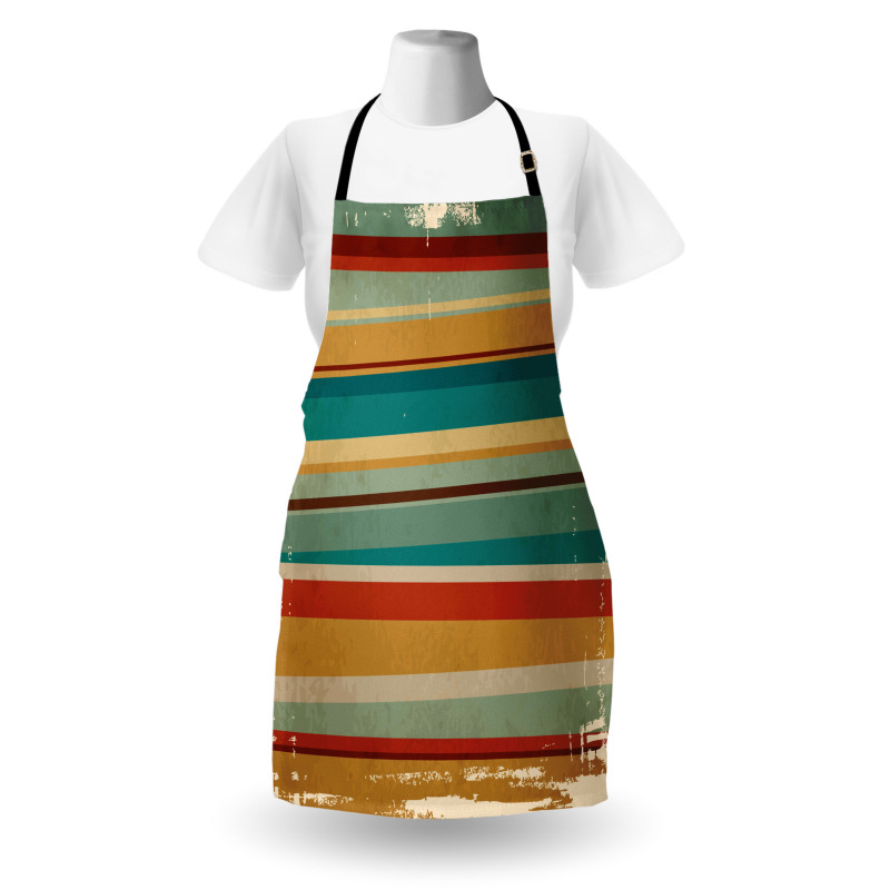 Worn Frame Design Apron