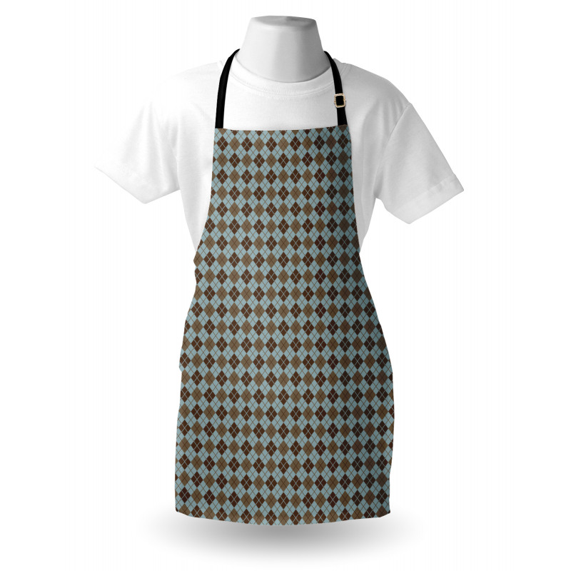 Argyle Pattern Apron