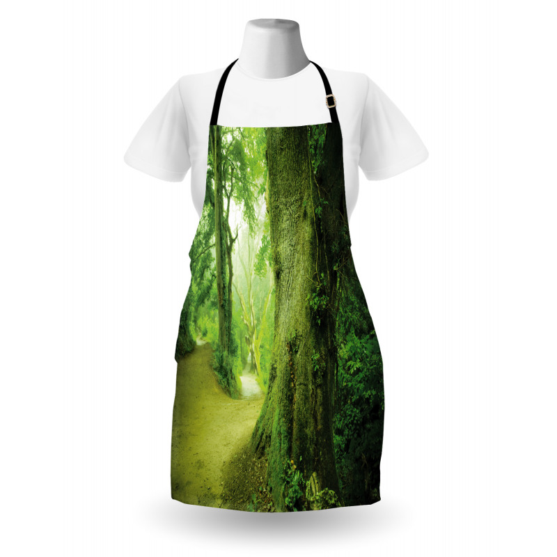 Wilderness Fantasy Theme Apron