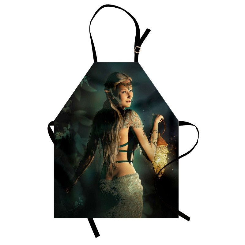 Elf Princess Lantern Apron