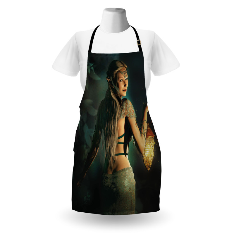 Elf Princess Lantern Apron