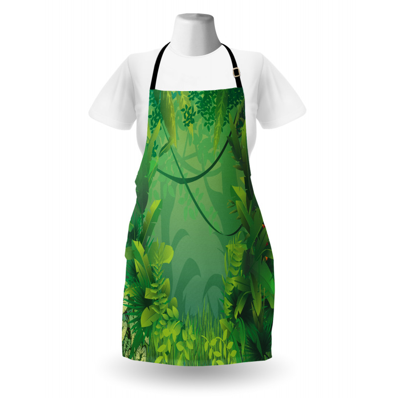 Hawaiian Rainforest Apron