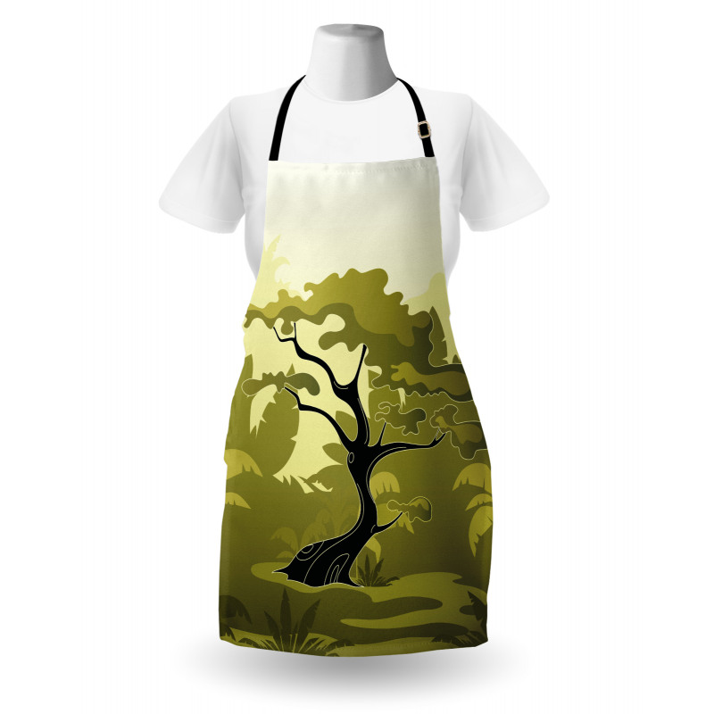 Japanese Jungle Apron