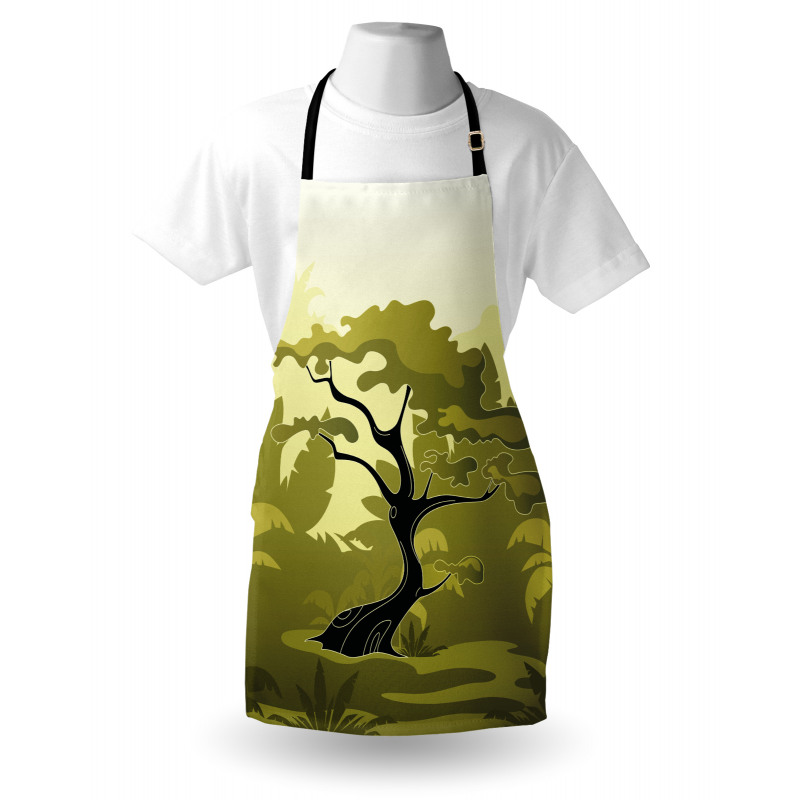 Japanese Jungle Apron