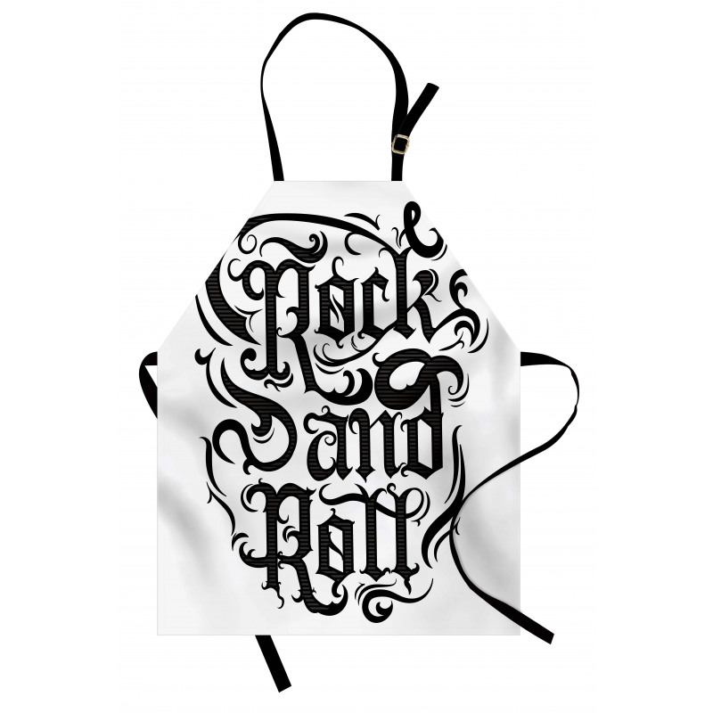 Vintage Rock 'n' Roll Apron