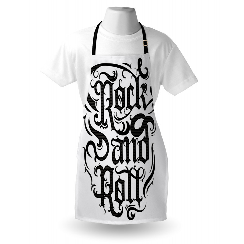 Vintage Rock 'n' Roll Apron