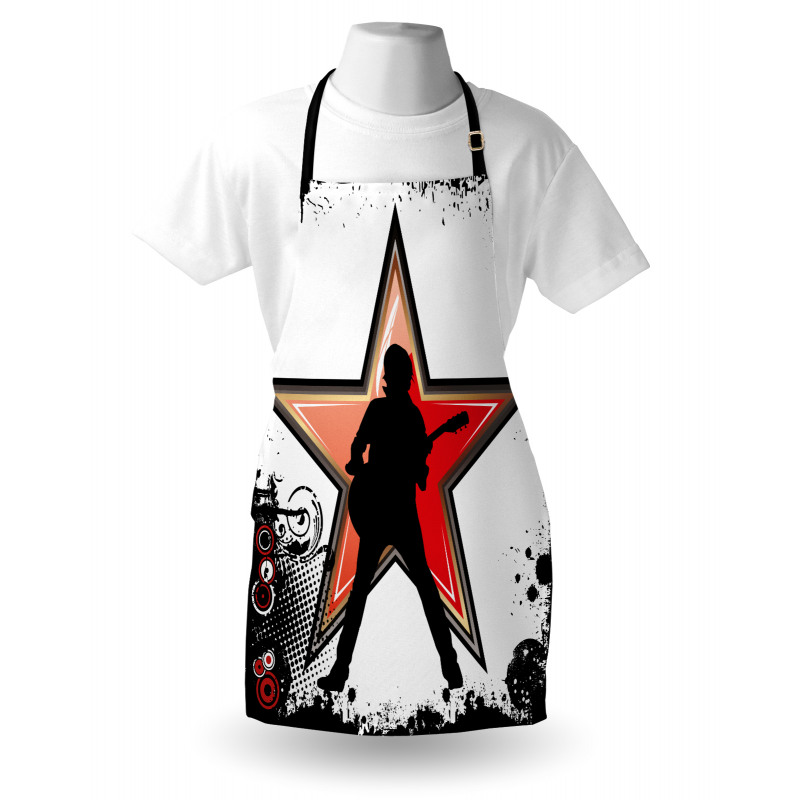 Guitar Player Star Apron