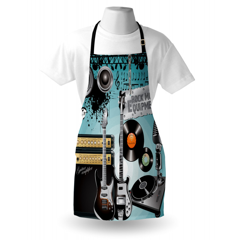 Records Speakers Apron