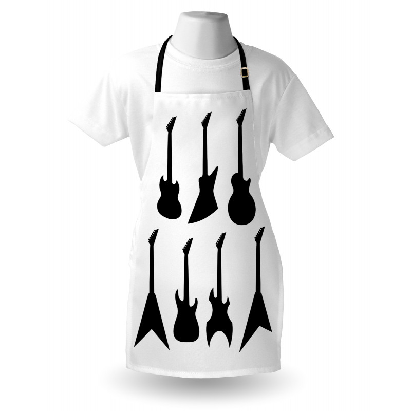 Guitar Silhouettes Apron