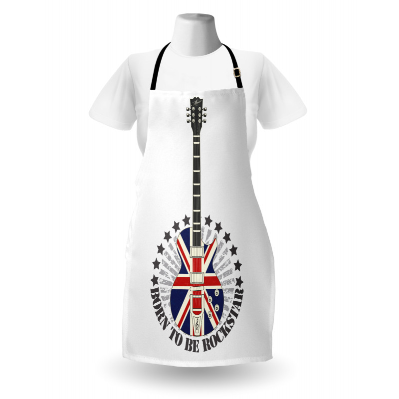 England Flag Guitar Apron