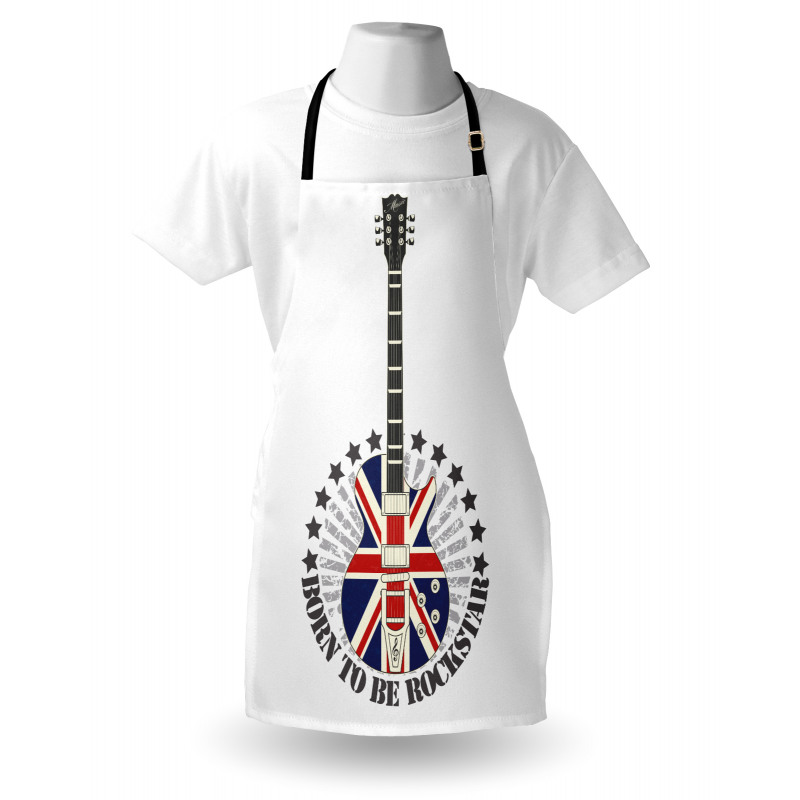 England Flag Guitar Apron