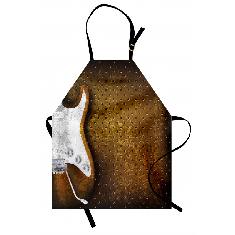 Grunge Dots Guitar Apron