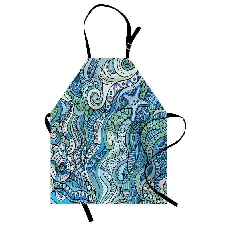 Underwater Wildlife Ethnic Apron