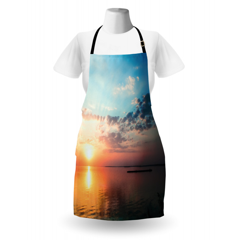 Dreamlike Twilight Scenery Apron