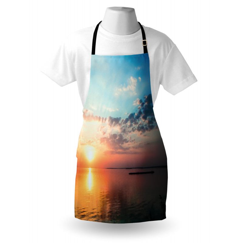 Dreamlike Twilight Scenery Apron