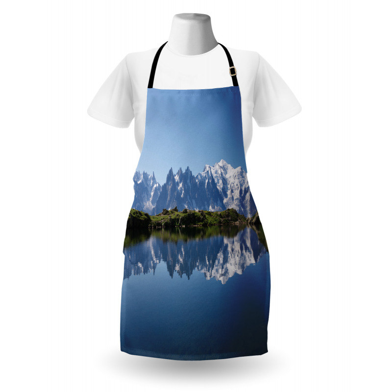 Mont Blanc Alps France Apron