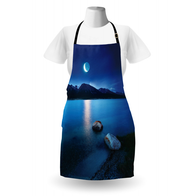 Fantasy Midnight Moon Apron