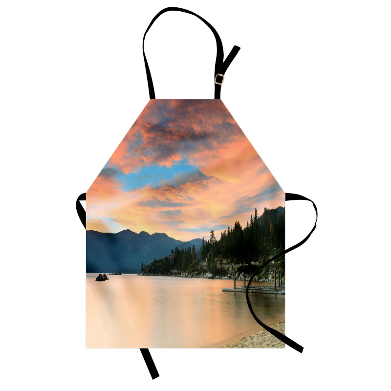 Sunset at Lake Tahoe USA Apron