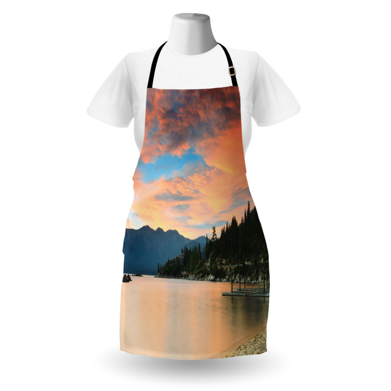 Sunset at Lake Tahoe USA Apron