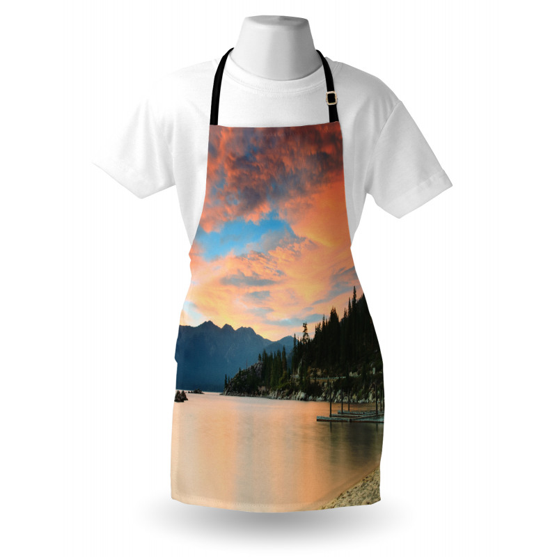 Sunset at Lake Tahoe USA Apron