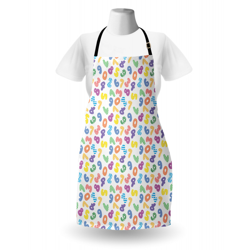Dots and Lines Math Apron