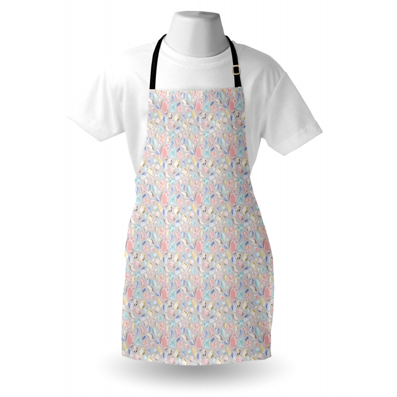 Pastel Different Rocks Apron