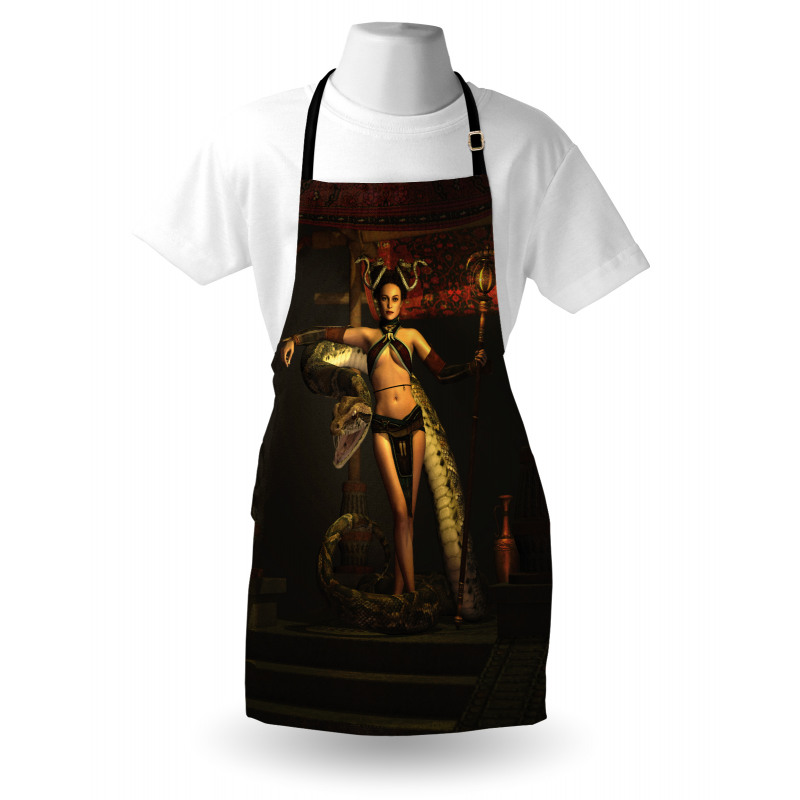 Beauty with Scepter Apron