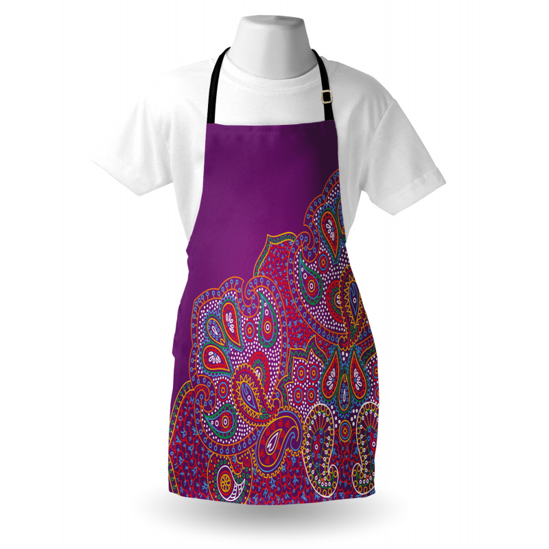 Floral Paisley Art Apron