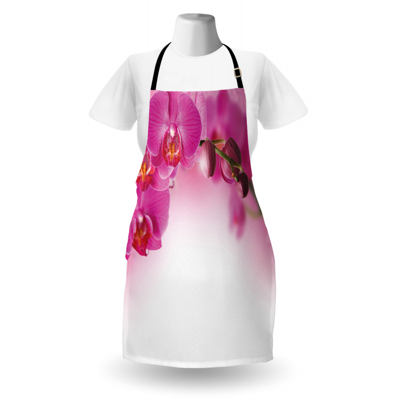 Exotic Orchid Feng Shui Apron