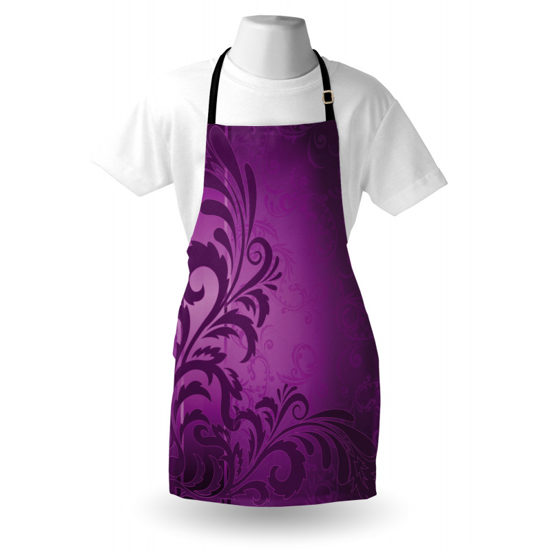 Retro Abstract Floral Apron